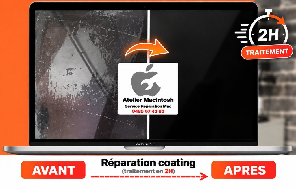 Anti Reflet détérioration -> Macbook Pro Retina Coating, Enlèvement, Neuf, MacBook Pro