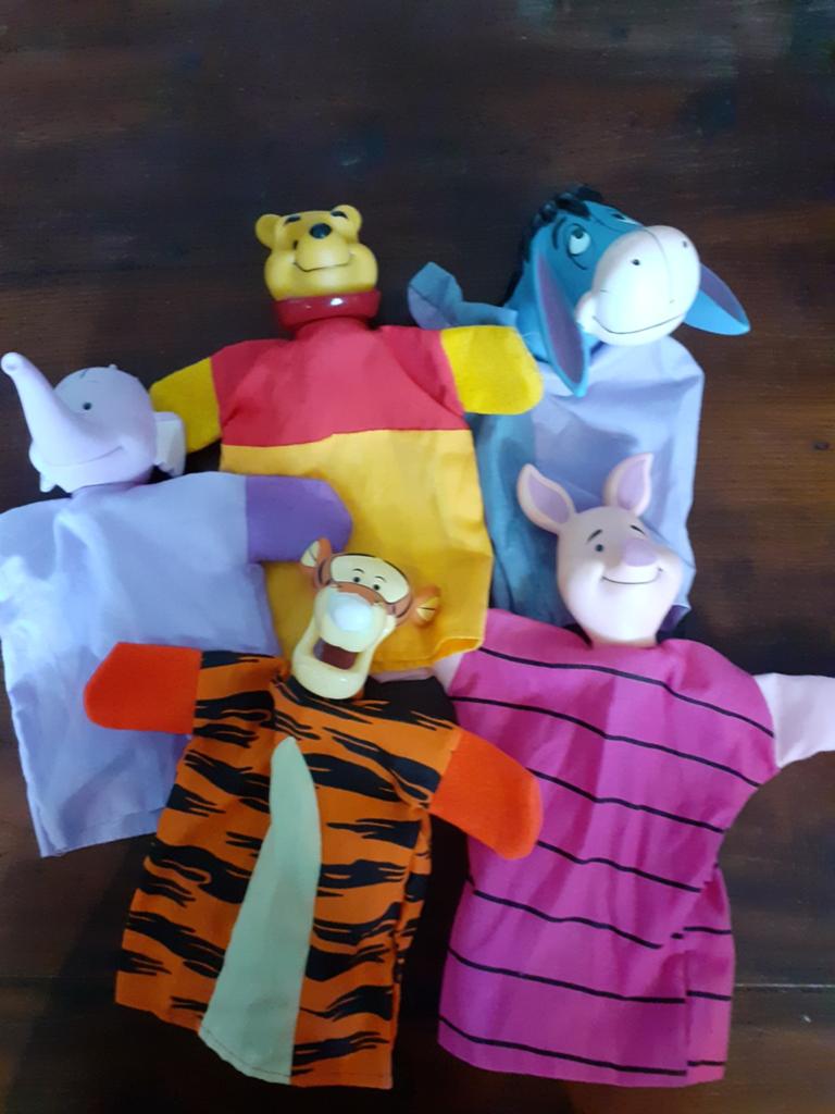 Winnie the Pooh handpoppen Disney, Collections, Poupées, Enlèvement ou Envoi