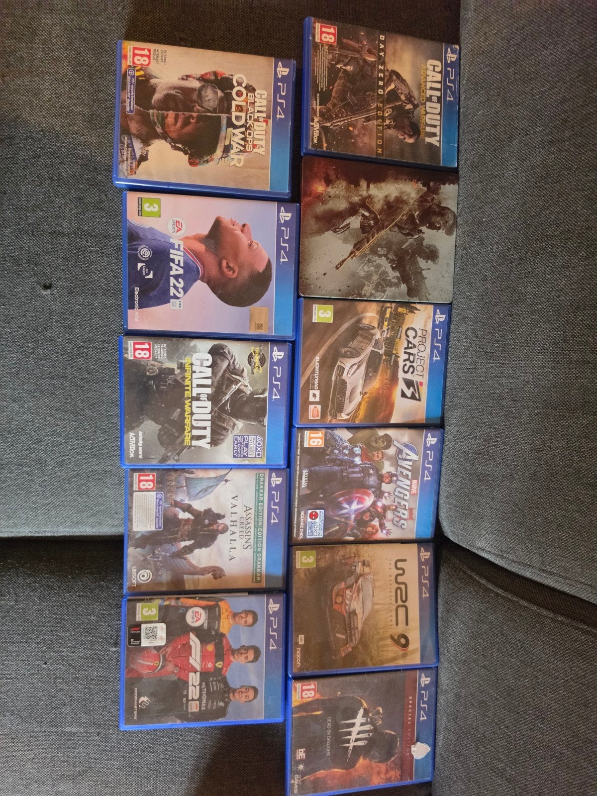 verschillende ps4 games samen of appart te koop., Ophalen