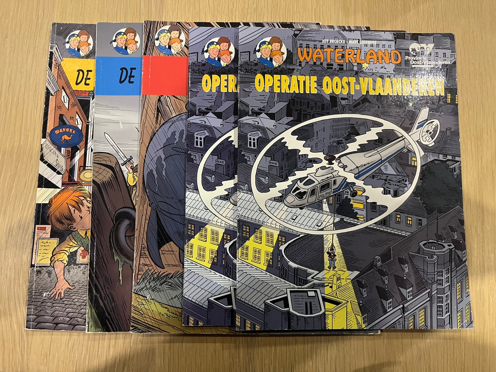 Waterland - 3,6,7 en 2x operatie Oost-Vlaanderen, Boeken, Meerdere stripboeken, Ophalen of Verzenden