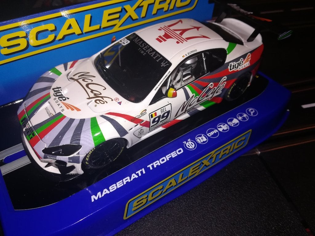 Scalextric Maserati Trofeo Granturismo (R.Kuppens) #99, Kinderen en Baby's, Speelgoed | Racebanen, Overige merken, Racebaan, Nieuw