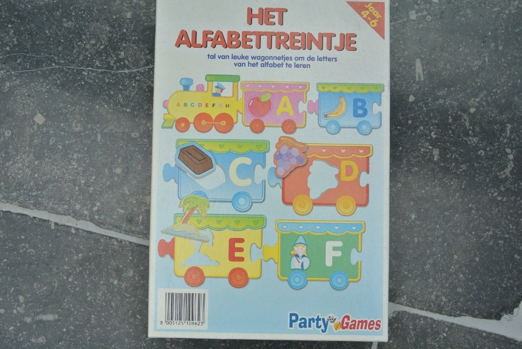 het alfabet treintje, Enlèvement ou Envoi