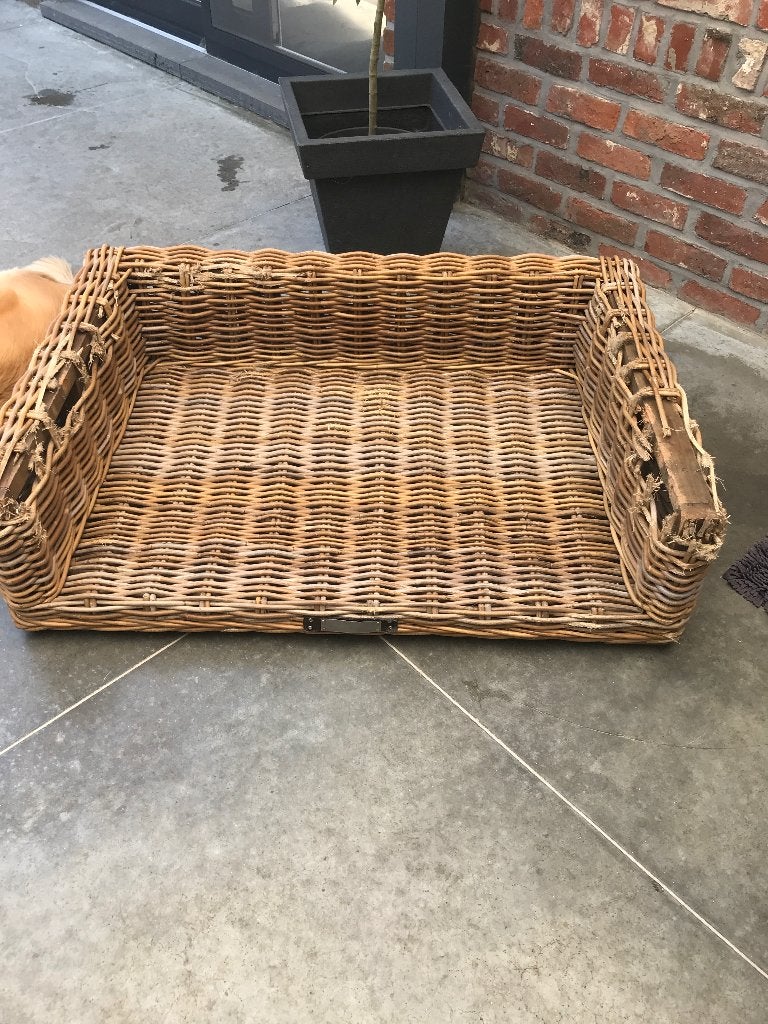 Hondenmand, Animaux & Accessoires, Paniers pour chiens, Enlèvement, Utilisé, Roseau