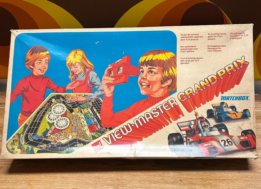 Matchbox View-Master Grand Prix spel, Ophalen, Gebruikt