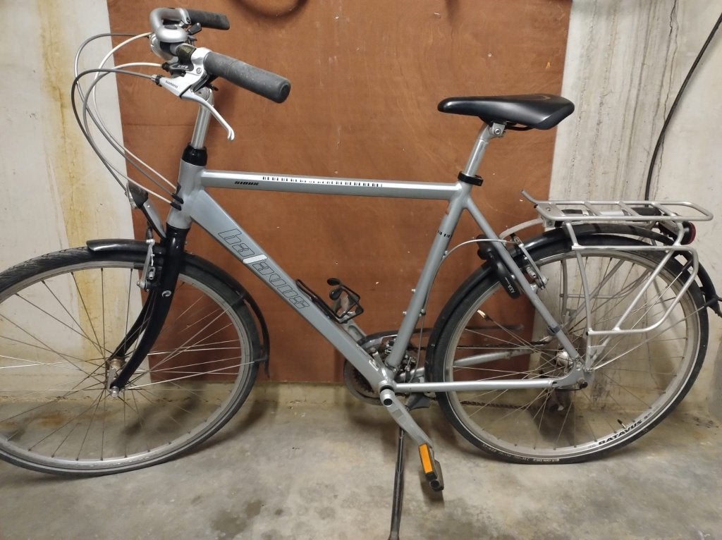 Herenfiets Batavus, Fietsen en Brommers, Ophalen, Gebruikt, Velgrem, Versnellingen