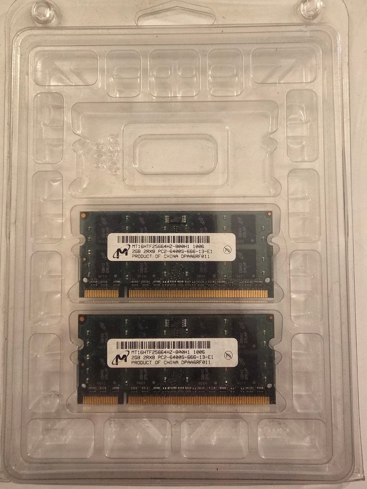 4gb totaal, 2x2gb ddr2 ram, 100% ok, Computers en Software, RAM geheugen, Gebruikt, Ophalen of Verzenden, DDR2, Laptop