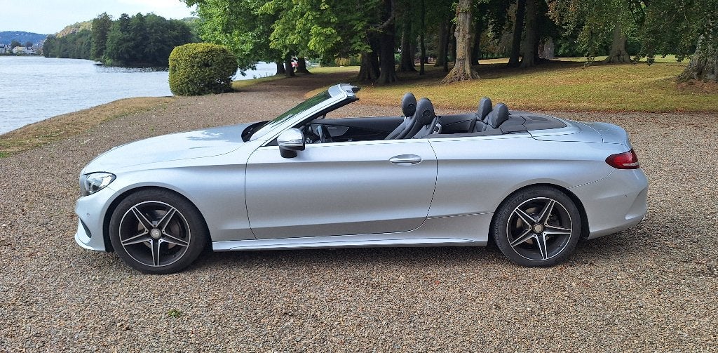 Prachtige Mercedes Cabriolet, Auto's, Mercedes-Benz, Automaat, Achterwielaandrijving, Cabriolet, Lane Keeping Assist