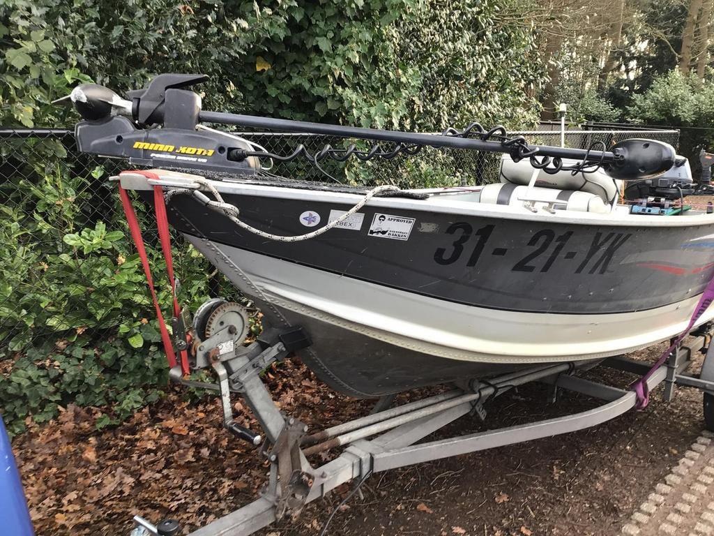 vis/plezier boot met yamaha 20pk, Ophalen of Verzenden