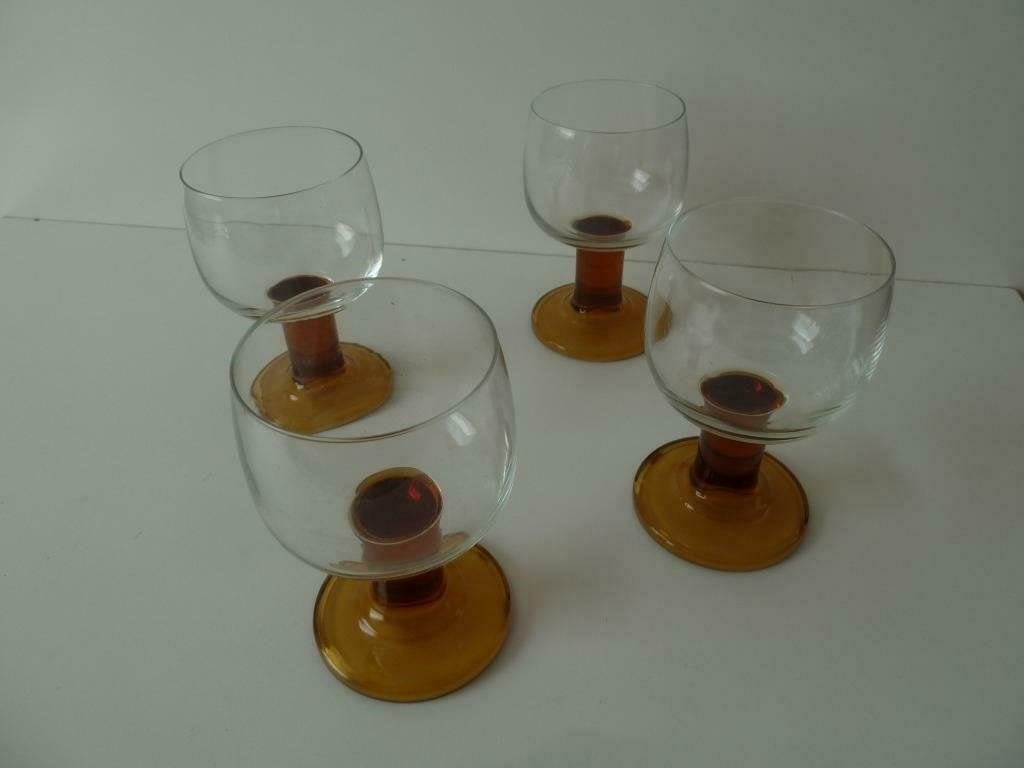 knappe vintage glazen -voor wijn of cocktail-moezelwijn, Verzamelen, Ophalen of Verzenden