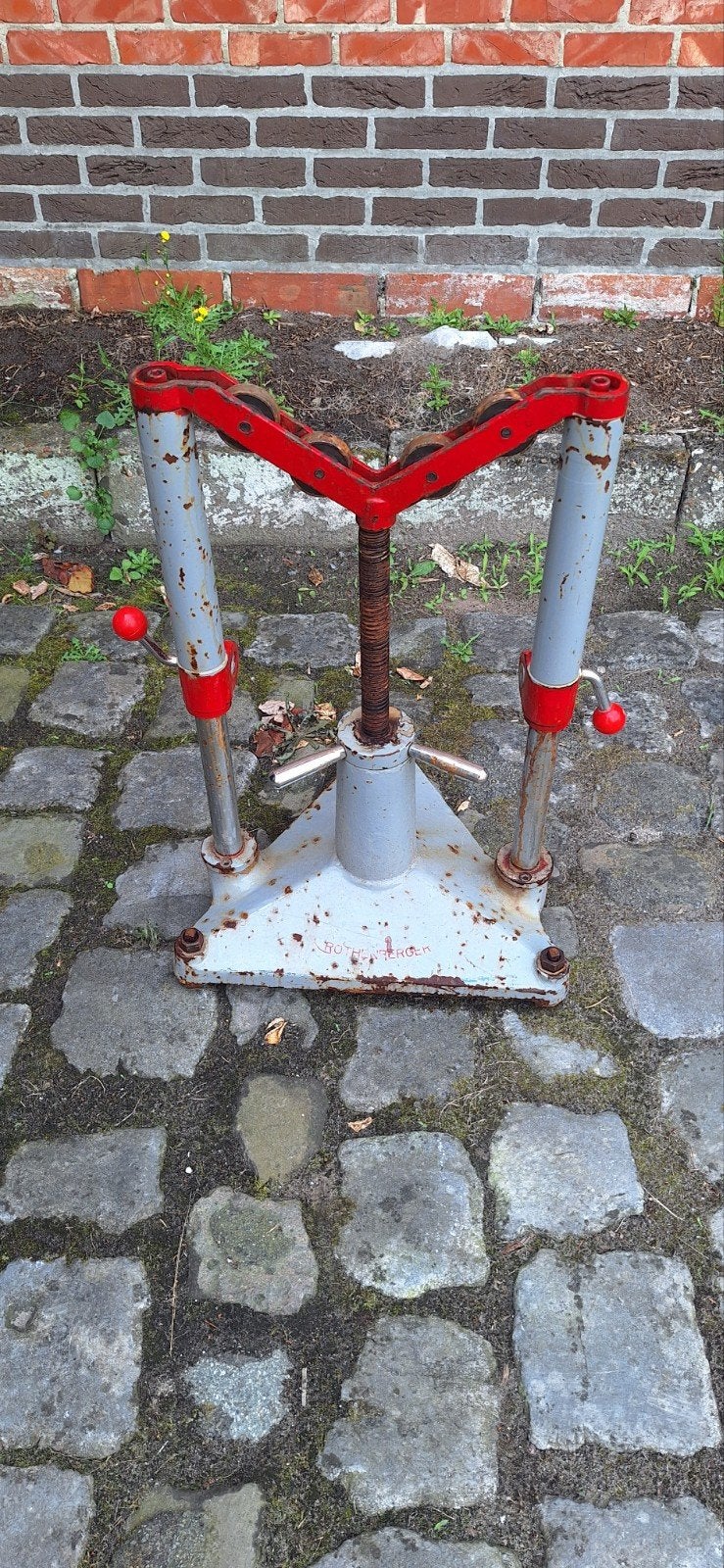 ROTHENBERGER steun rolgroefmachine, Bricolage & Construction, Sanitaire, Enlèvement