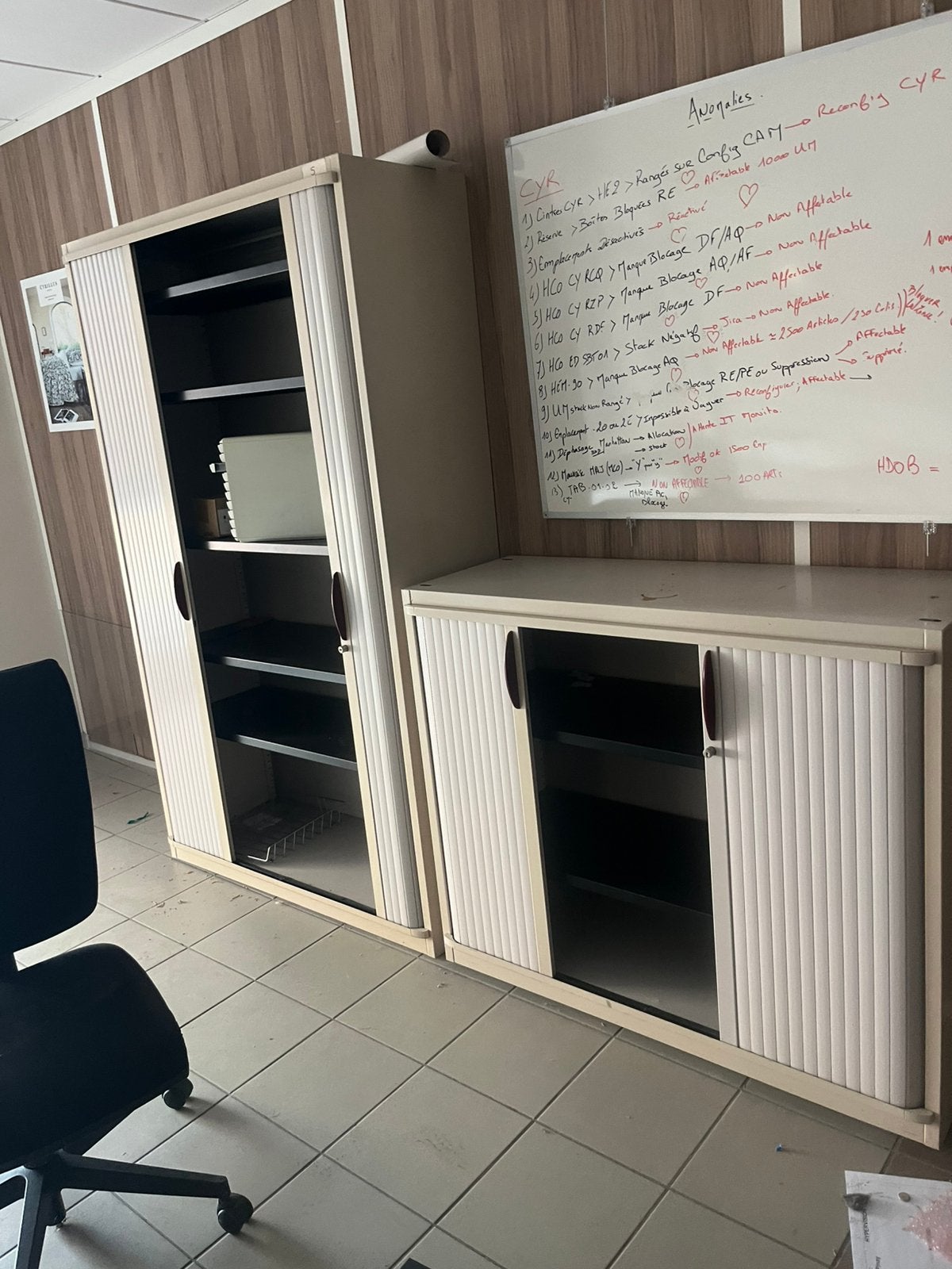 Mobilier Bureaux, Enlèvement, Comme neuf