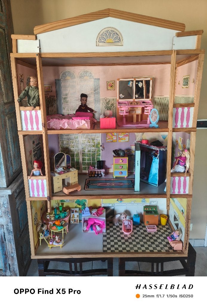 Poppenhuis, Ophalen, Gebruikt, Poppenhuis