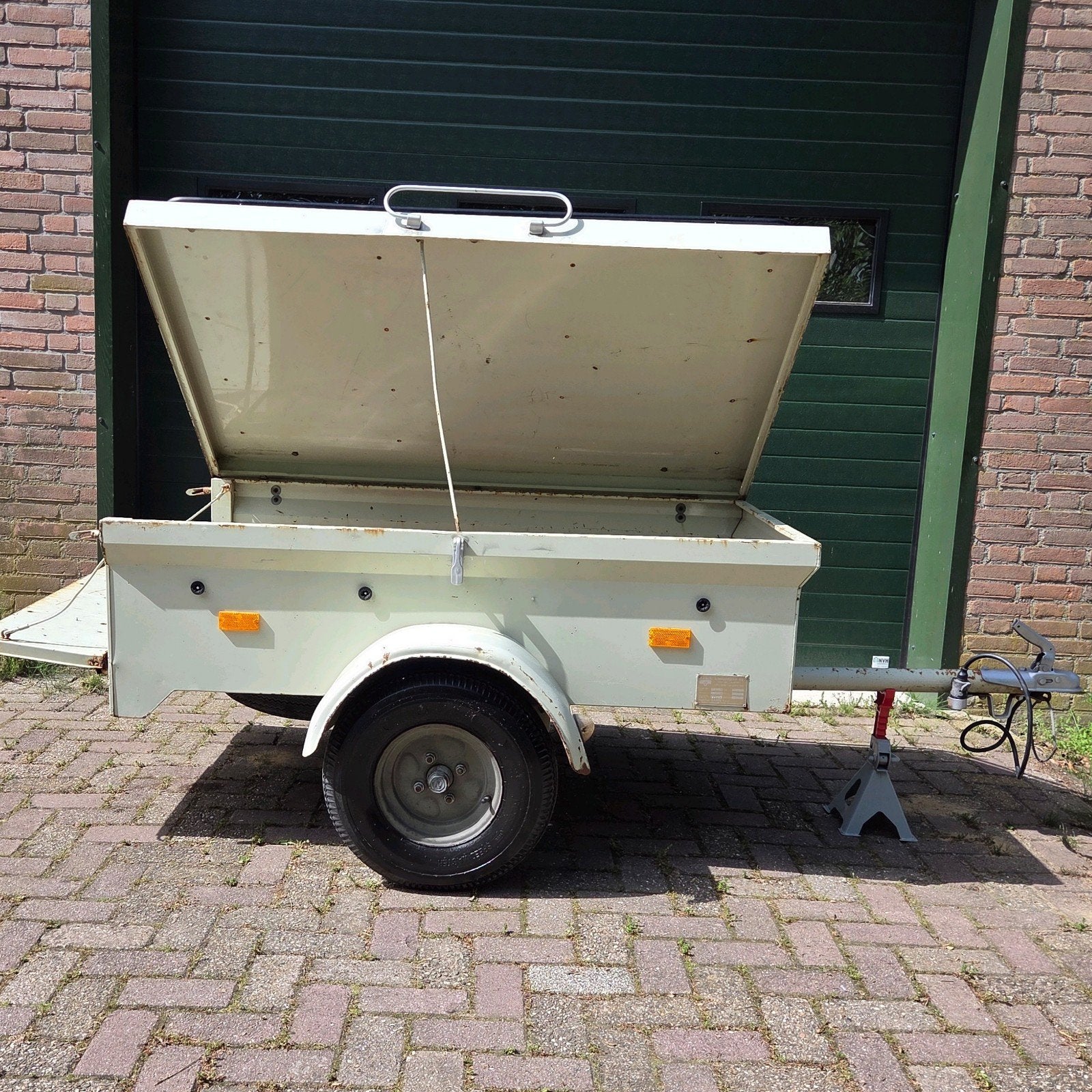 Saris Arba Bagagewagen, Ophalen