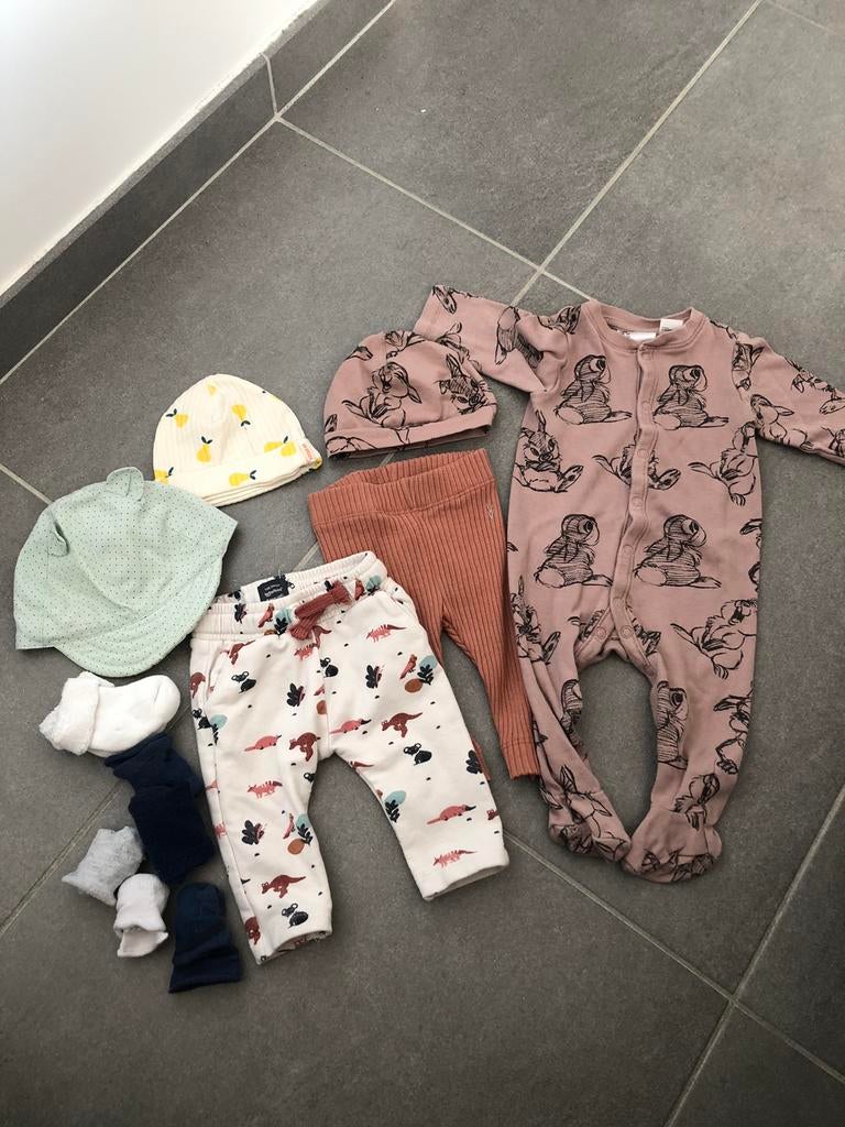 Pakketje, maat 56/62 (meisje), Enfants & Bébés, Vêtements de bébé | Taille 56, Enlèvement ou Envoi, Comme neuf, Fille