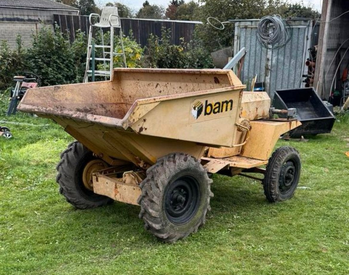 Dumper avec moteur Lister, Enlèvement, Dumper