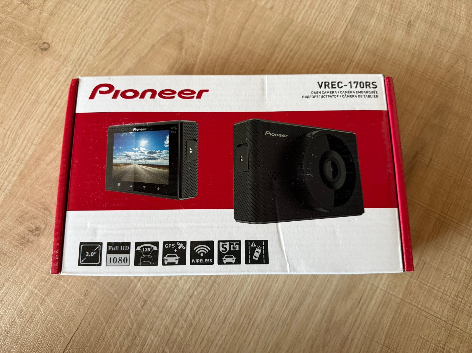 NOUVELLE caméra embarquée Pioneer VREC-170RS | GPS Full HD, Autos : Divers, Enlèvement ou Envoi, Neuf
