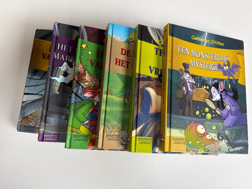 Geronimo Stilton leesboekjes, Boeken, Ophalen, Zo goed als nieuw, Fictie algemeen