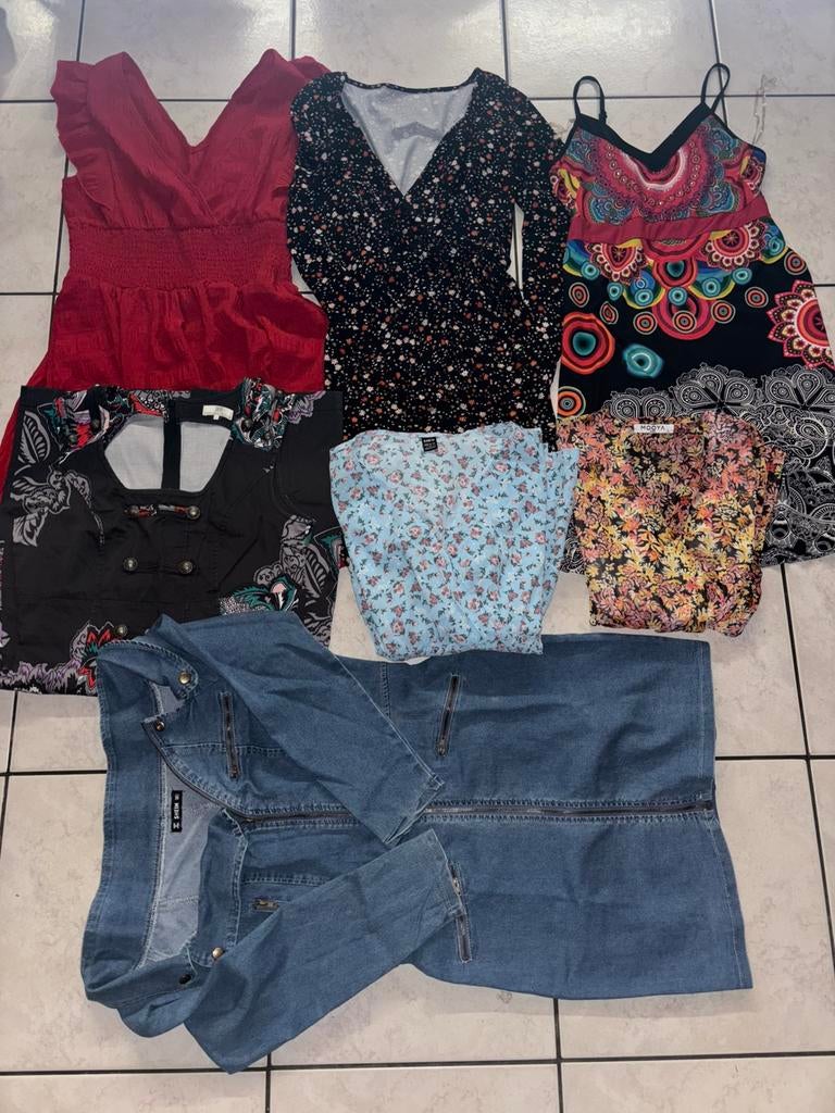 Lots vetements L, Enlèvement ou Envoi, Porté, Taille 42/44 (L)