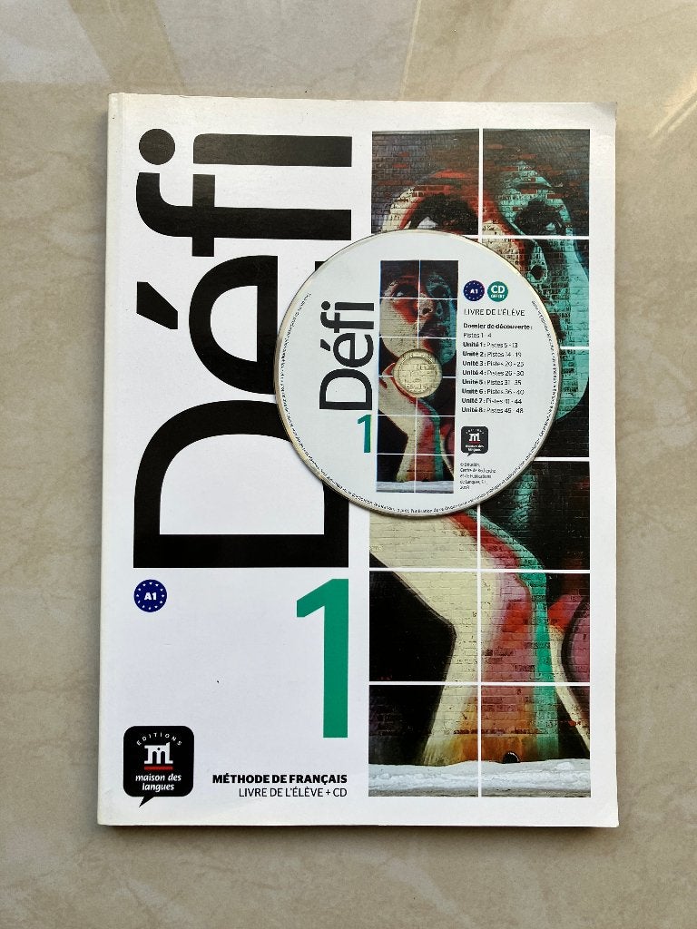 Défi 1 - Méthode de français (Livre de l'élève + CD), Frans, Nieuw, Diverse auteurs, Ophalen of Verzenden