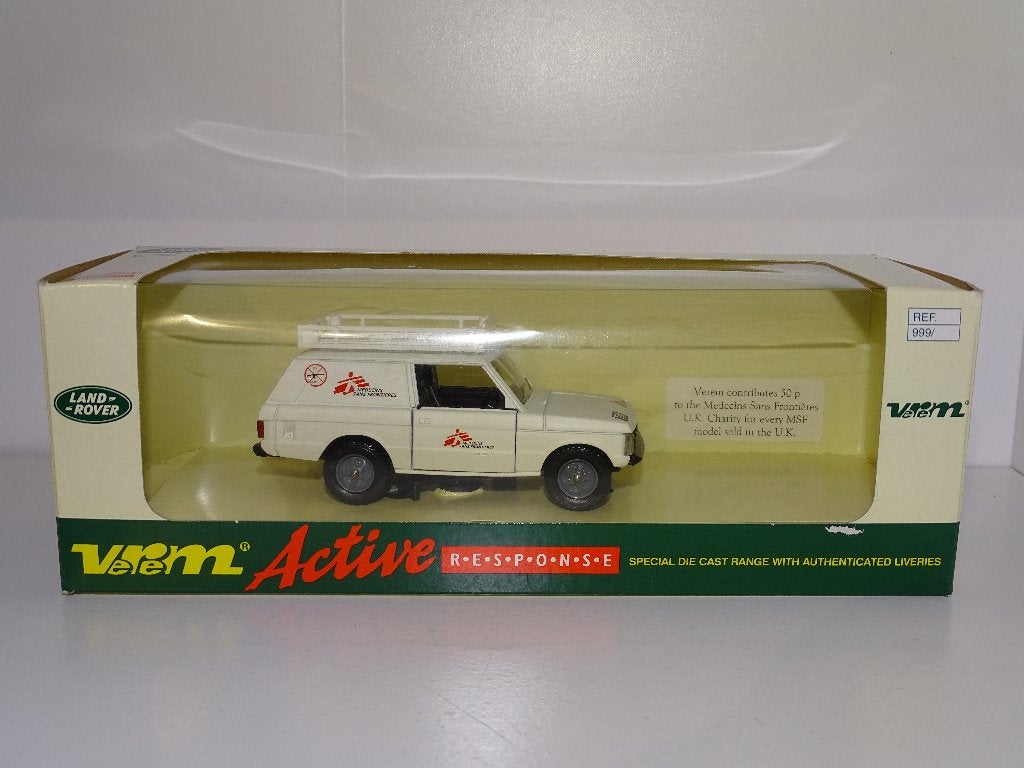 Rare Verem 1/43 Range Rover Medecins Sans Frontières MSF, Hobby & Loisirs créatifs, Voitures miniatures | 1:43, Enlèvement ou Envoi