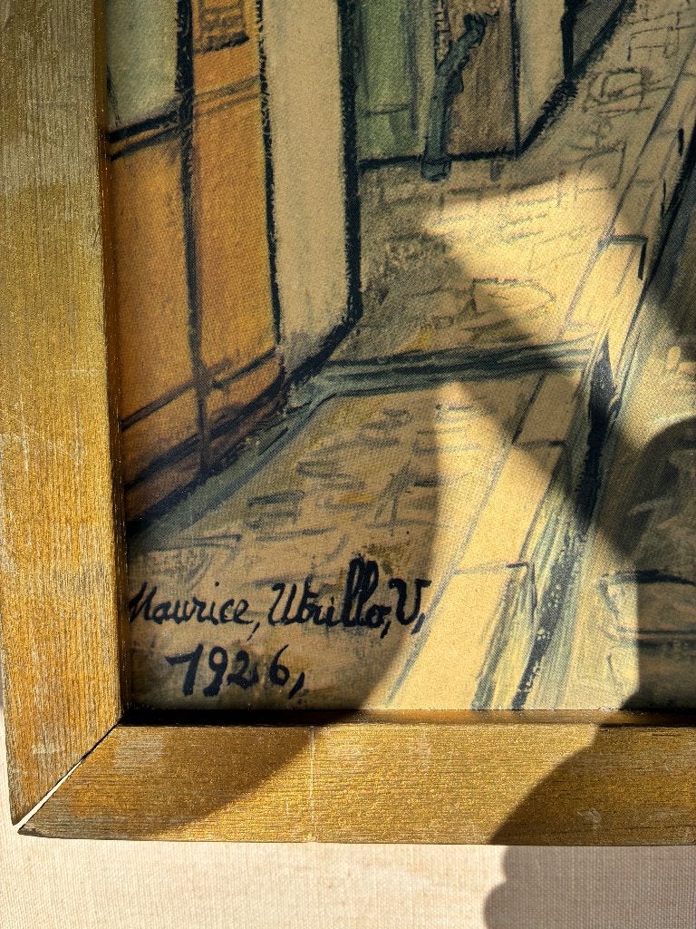 Maurice Utrillo kunstwerk, Antiquités & Art, Enlèvement