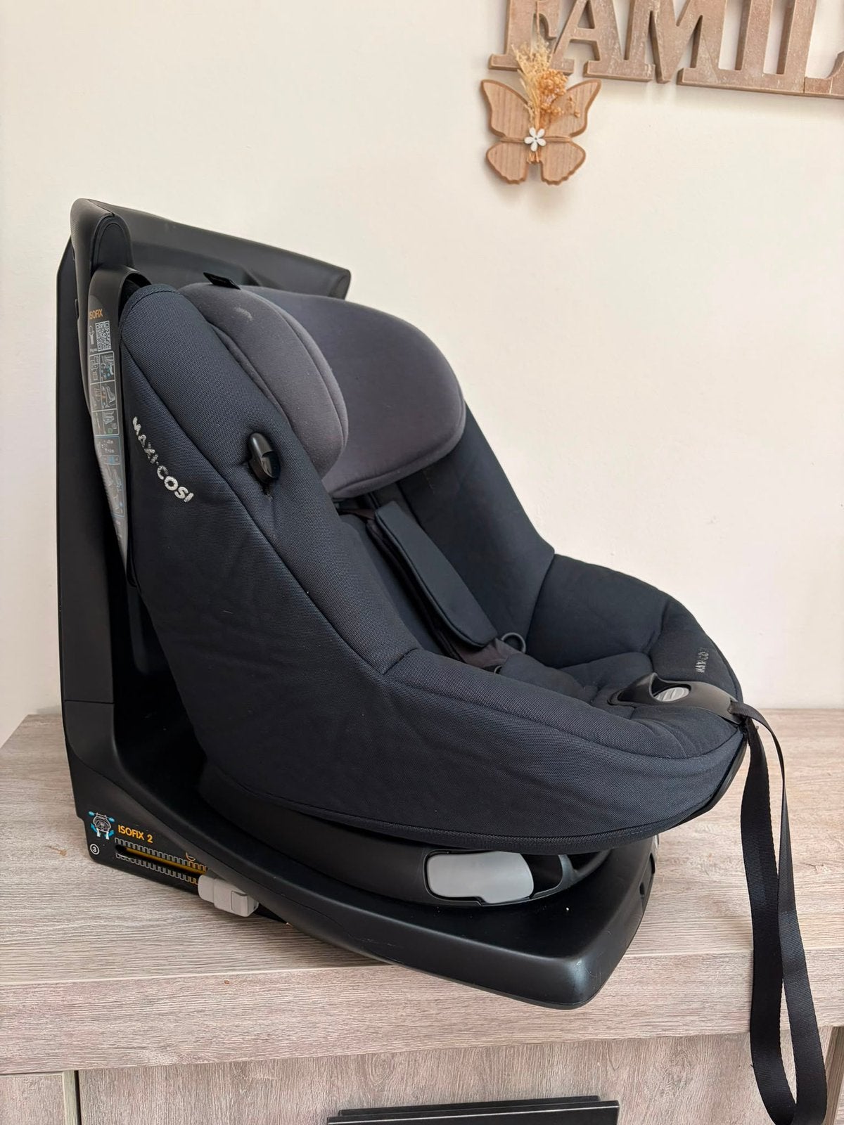 Maxi-Cosi Axissfix, Dossier amovible, Enlèvement, Utilisé, Isofix