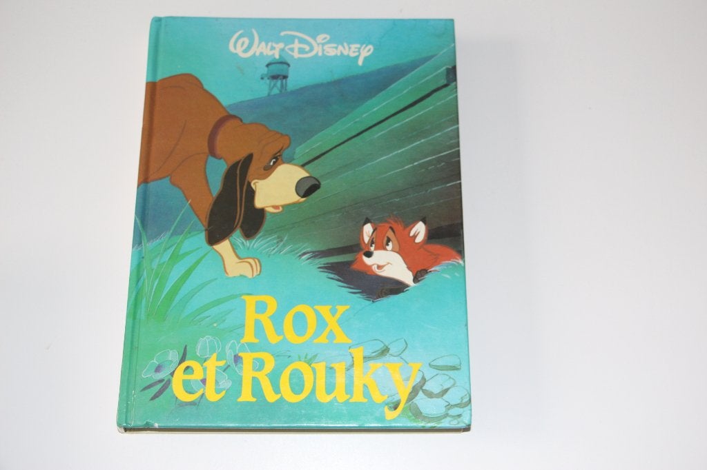 Livre Rox et Rouky, Enlèvement, Utilisé, Disney