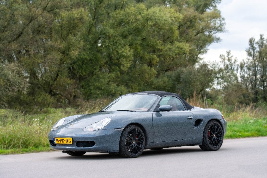 Porsche Boxster 986 2.5 Tiptronic –114.726 km - Oldtimer, Auto's, Porsche, Achterwielaandrijving, Cabriolet, Leder, Overige kleuren