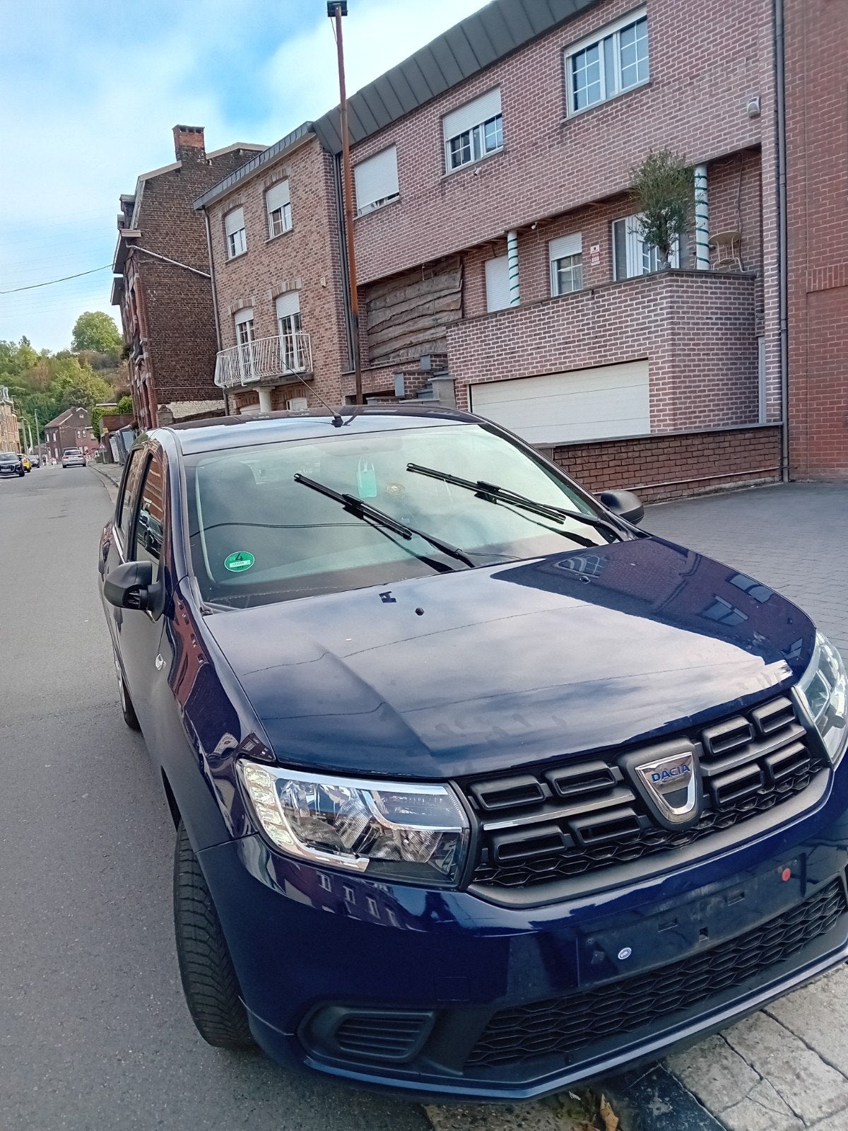 DACIA SANDERO 10 ESSENCE MODELE 2019 EURO6D VC VE DA RCD 5PT, Auto's, 10 cc, Blauw, Bedrijf, 5 deurs