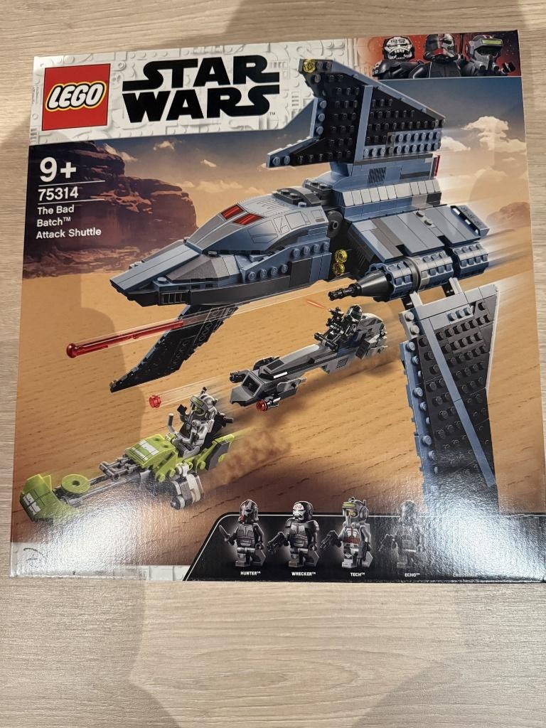 Lego star wars The Bad Batch 75314, Ophalen, Nieuw, Complete set, Lego