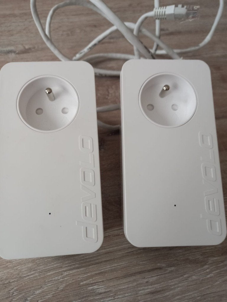 Lot de 2 adaptateurs Devolo Powerline CPL – Très bon état, Ophalen of Verzenden, Zo goed als nieuw, Devolo