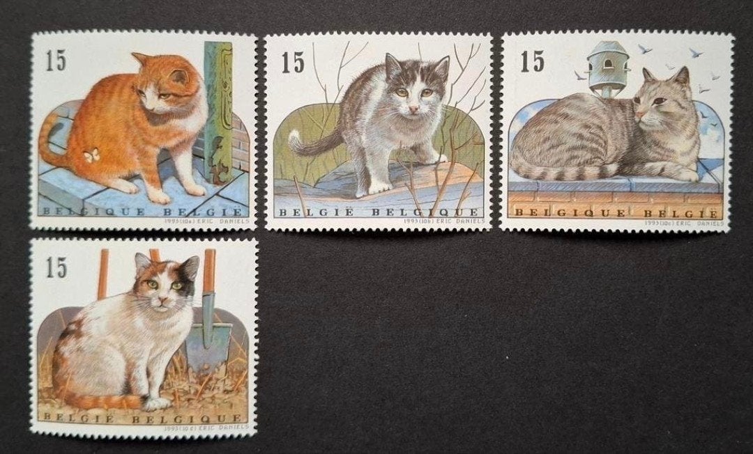 Belgique : COB 2521/24 ** Nature 1993., Sans timbre, Neuf, Enlèvement ou Envoi, Non oblitéré