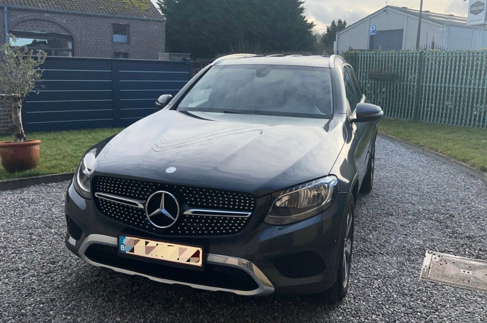 Mercedes Glc 220D, 2015, 260.00km, Autos, Argent ou Gris, Achat, Euro 6, 5 portes