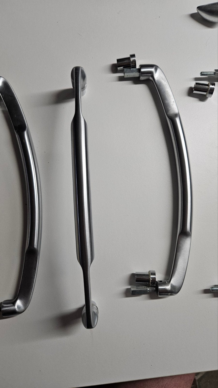 Deurgreep Colombo Design (mat inox; 4 stuks), Ophalen, Zo goed als nieuw, Inox, Klink of Kruk