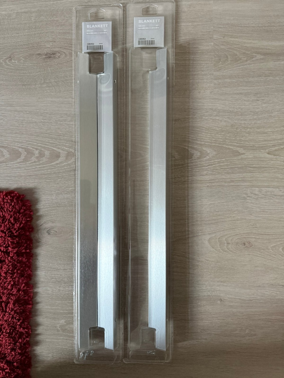 Handgrepen van ikea model Blankett, Enlèvement, Neuf, Métal, Moins de 100 cm