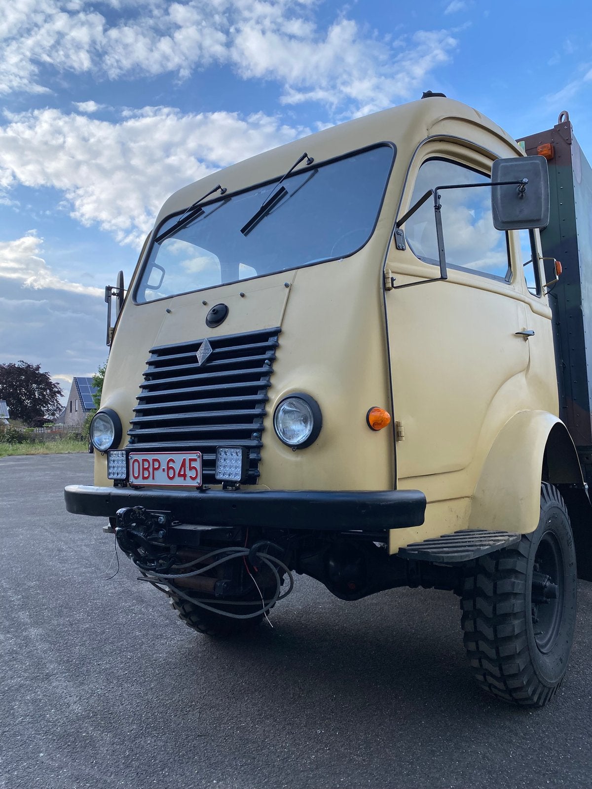 Renault goelette, Ophalen, Renault