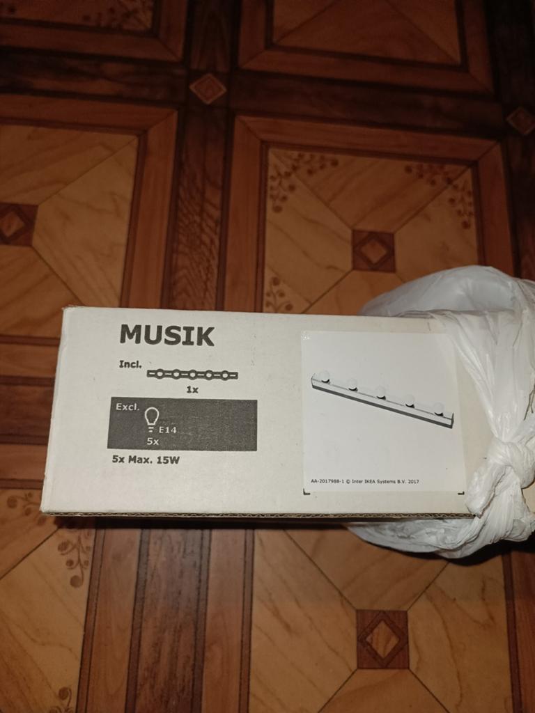 Lampes neuves, non utilisées chez Ikea. Modèle : MUSIK, Enlèvement ou Envoi, Neuf, Musik