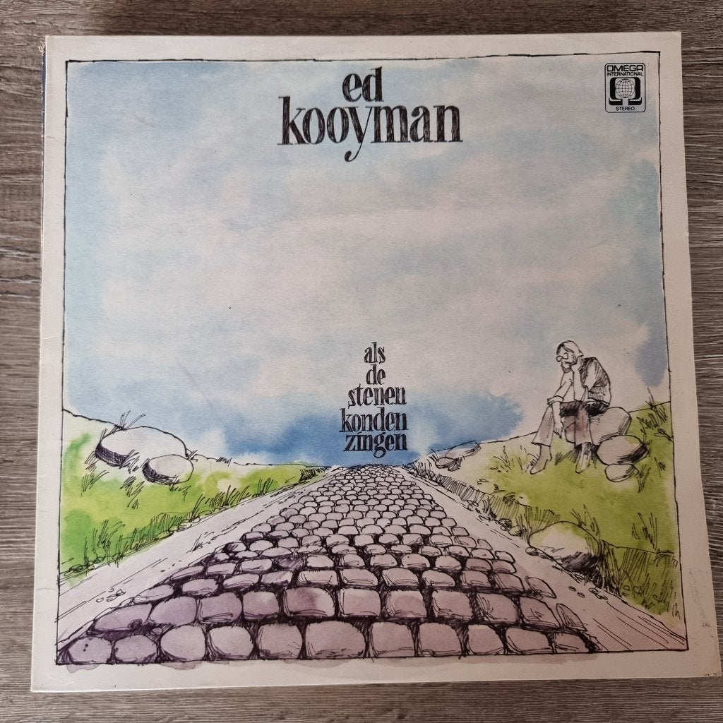 LP Ed Kooyman – Als De Stenen Konden ZIngen, Cd's en Dvd's, Vinyl | Nederlandstalig, LP, Gebruikt, Cabaret of Kleinkunst, Ophalen of Verzenden