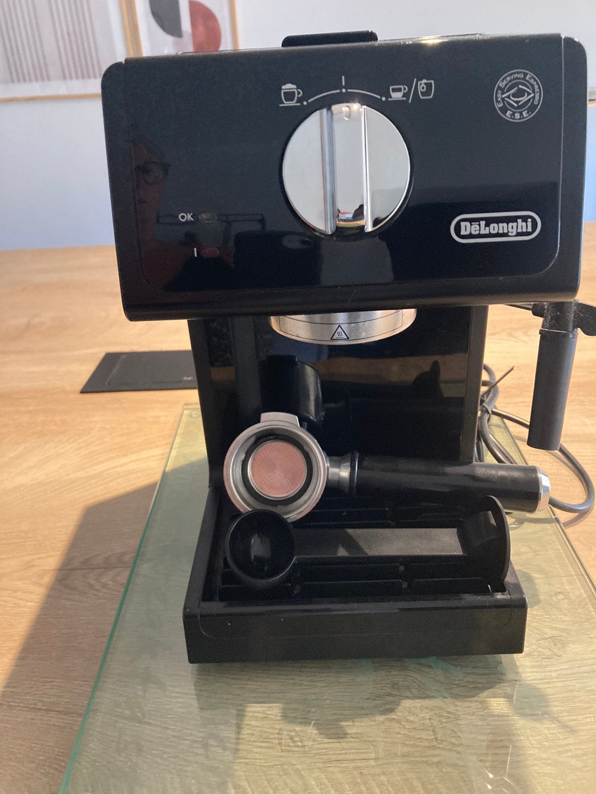 Espressomachine Delonghi ECP35.31, Elektronische apparatuur, Koffiezetapparaten, Zo goed als nieuw, Gemalen koffie, Koffiepads en cups