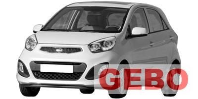 Kia picanto 2011 t/m 2015 voorkop plaatwerk bumper motorkap, Neuf, Kia, -, Avant