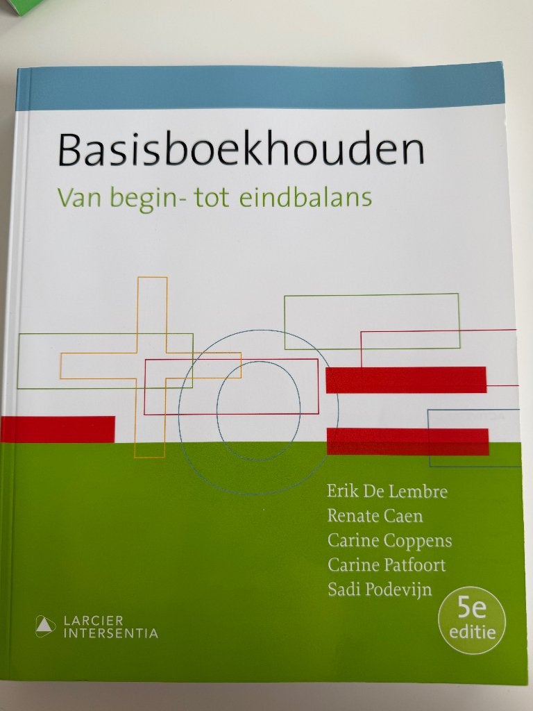 Basisboekhouden van begin- tot eindbalans, Boeken, Ophalen of Verzenden, Zo goed als nieuw