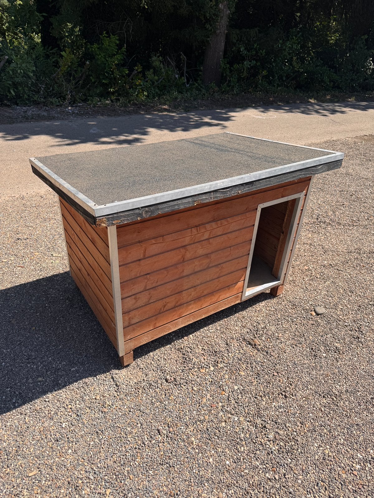 Groot hondenhok, Animaux & Accessoires, Maisons pour chiens, 65 à 100 cm, Enlèvement, 110 cm ou plus, Niche à chien