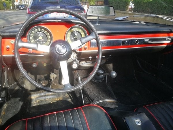 Fiat 1500 Spider 118K 1967 export US, foto 12