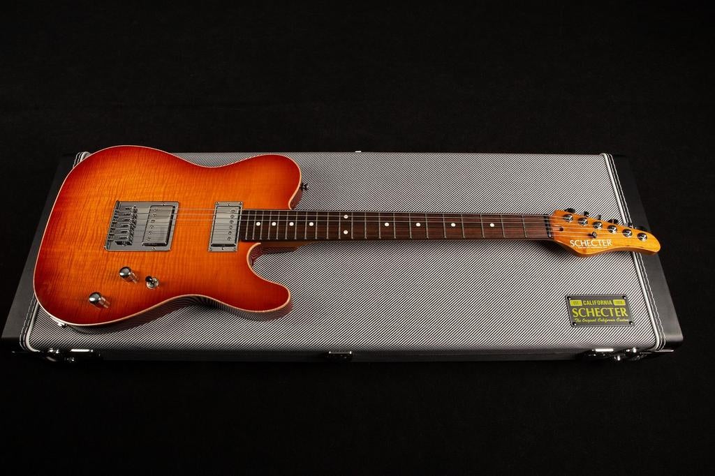 Schecter USA customshop, Muziek en Instrumenten, Snaarinstrumenten | Gitaren | Elektrisch, Ophalen, Fender