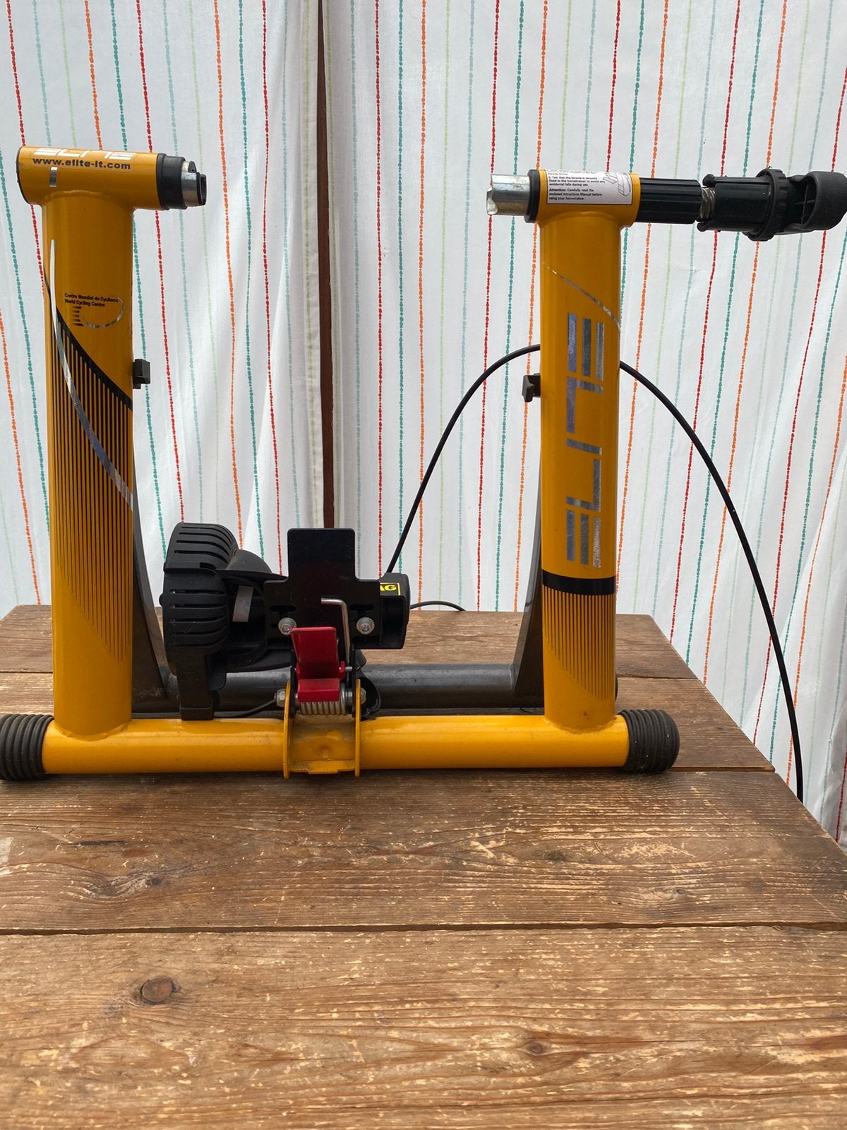 Fietsrollen Elite indoor trainer, Sport en Fitness, Ophalen, Zo goed als nieuw