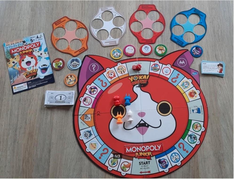 Monopoly Junior - Yokai Watch edition, Enlèvement ou Envoi, Comme neuf