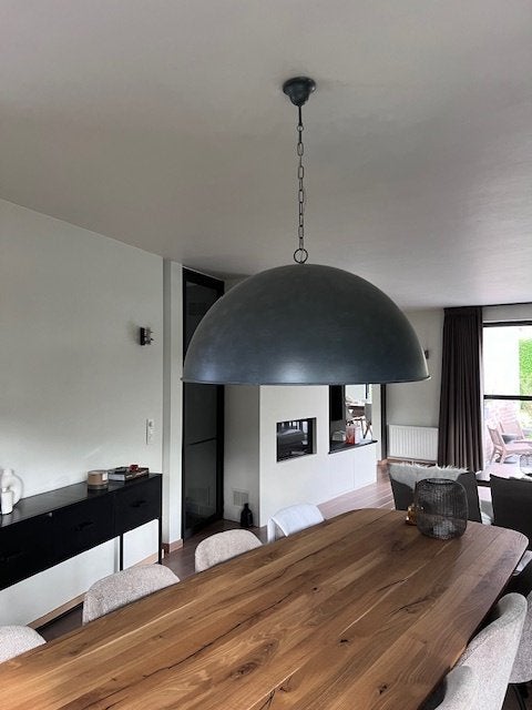 grote hanglamp industriële vibe, Huis en Inrichting, Lampen | Hanglampen, Ophalen, Gebruikt, Metaal, Industrieel, modern/landelijk
