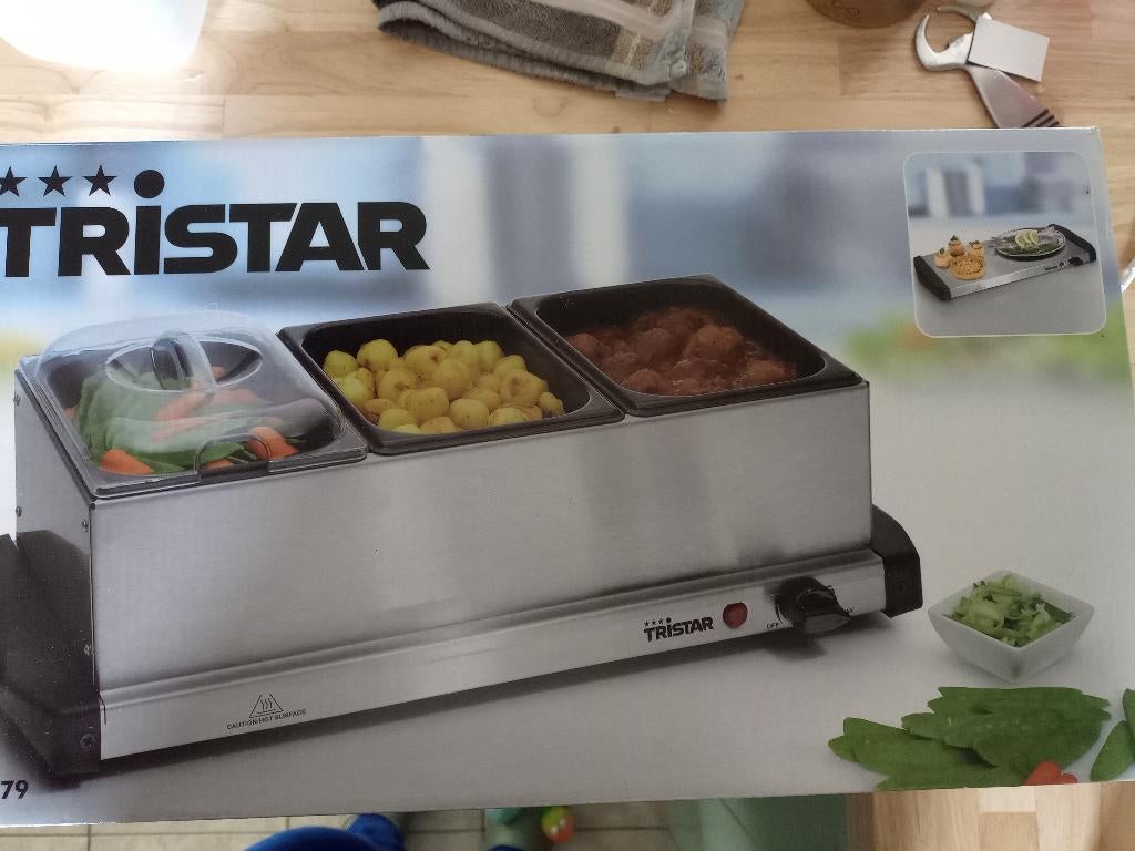 buffetwarmer tristar, Overige typen, Ophalen, Nieuw, Overige merken