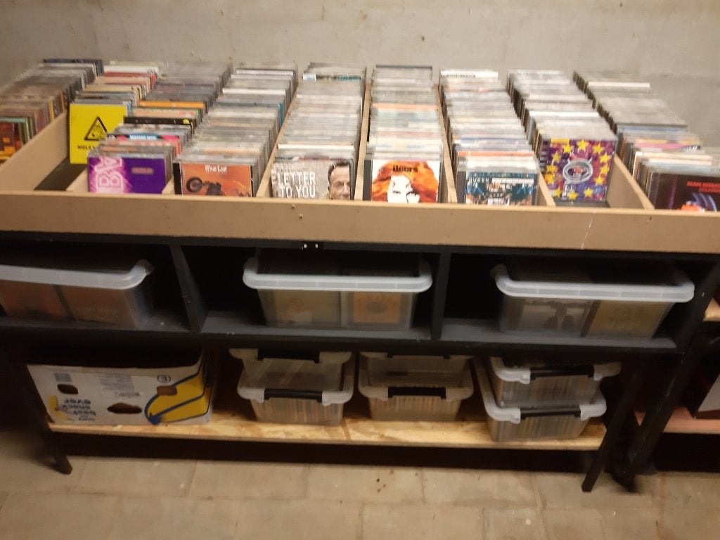 Cd,s collectie, Cd's en Dvd's, Ophalen