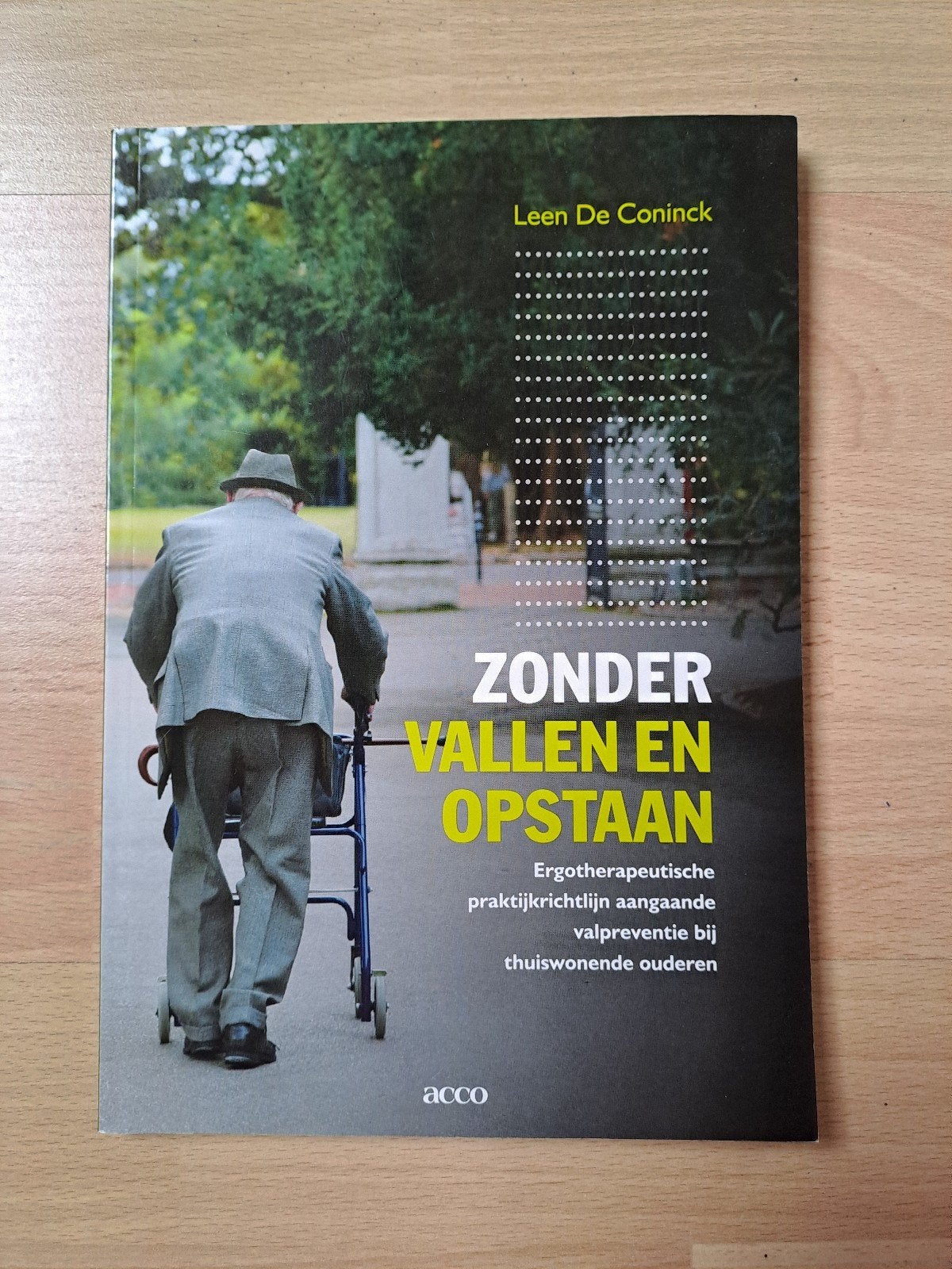 Zonder vallen en opstaan
Aangekocht voor richting ergotherap, Boeken, Studieboeken en Cursussen, Ophalen